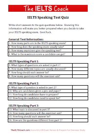 ielts speaking test answer sheet pdf